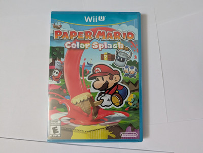 Paper Mario: Color Splash (Nintendo Wii U, 2016) BRAND NEW FACTORY SEALED USA