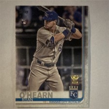 Topps 2019 Rookie Ryan O'Hearn #332 Kansas City Royals MLB Baseball Card. rookie card picture