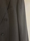 Luxury Italian,CERRUTI Men’s Suit, Double Breasted, Unique Grey,44R,For Hardware — photo 4