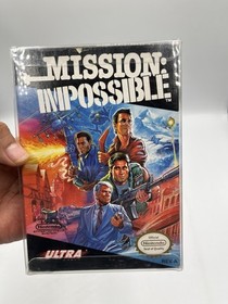 Mission: Impossible NES Nintendo Complete CIB Great Condition! NICE!
