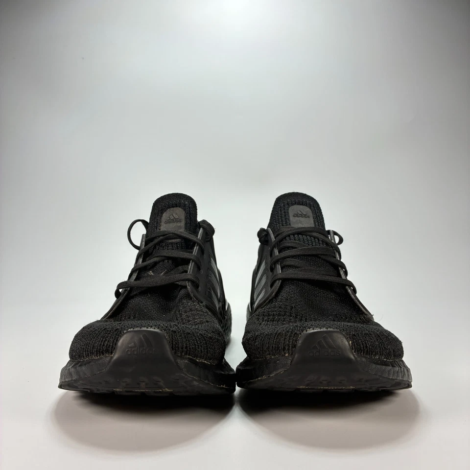 Adidas Ultraboost 20 Triple Black Lace Up Running Shoes FU8498 Women's Size 8 - Image 2 of 4