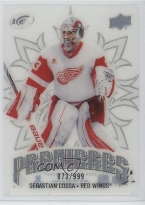 2024 Upper Deck Ice Premieres 73/999 Level 1 Sebastian Cossa #184 Rookie RC 6o3