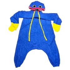 Poppy Playtime Huggy Wuggy Monster Pajama Adult XL Blue New