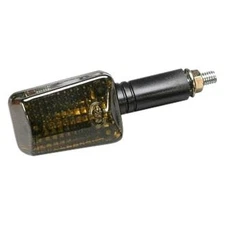 K&S Technologies Mini-Stalk Long Stem Black Marker Lights w Smoke Lenses