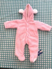 NUEVO CON ETIQUETAS ~ Traje de invierno Pink Bear para edades de 0-3 meses