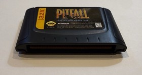 Pitfall: The Mayan Adventure (Sega 32X, 1995) Complete CIB W Manual & Poster