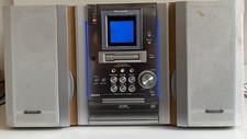 Panasonic SA-PM25 CD, Cassette, Tuner, Stereo System & Speakers Aux Hifi Fm Am