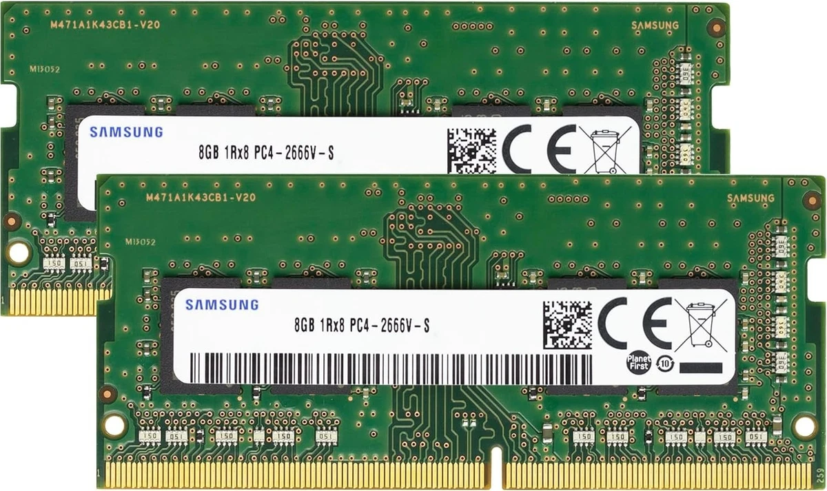 Samsung PC4-21300 (DDR4-2666) Bus Speed Computer RAM 8 GB Capacity