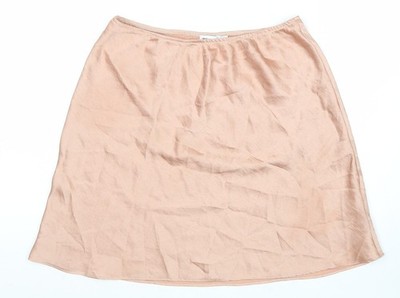 Asos Damen Rosa Polyester Minirock Größe 10 Klettverschluss