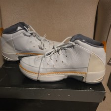 Nike Jordan CP Chris Paul  Basketball Shoes Size 11.5 White Yellow 317763