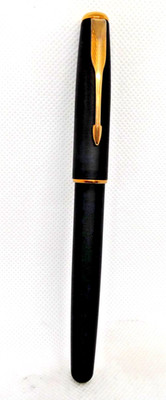 Parker Vintage Matte Black Sonnet Fountain Pen-Broad nib