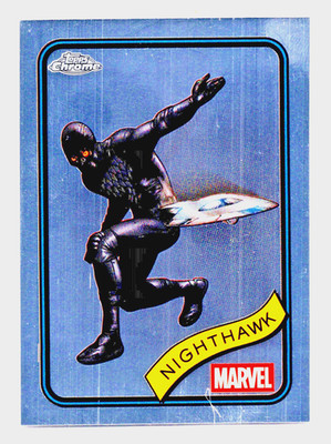 2025 Marvel Topps Chrome #20 Nighthawk Trading Card MCU