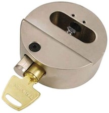Trimax Thpxl Universal Shackle - Less Steel Trailer Door Padlock