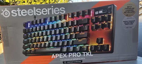 SteelSeries Apex Pro TKL Gen 3 Gaming Keyboard Omnipoint 3.0 Switches P/N 64740