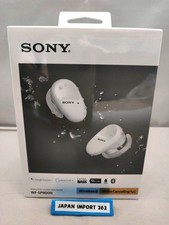 SONY WF-SP800N White Wireless Noise Cancelling Earphones Bluetooth Canal Earbud