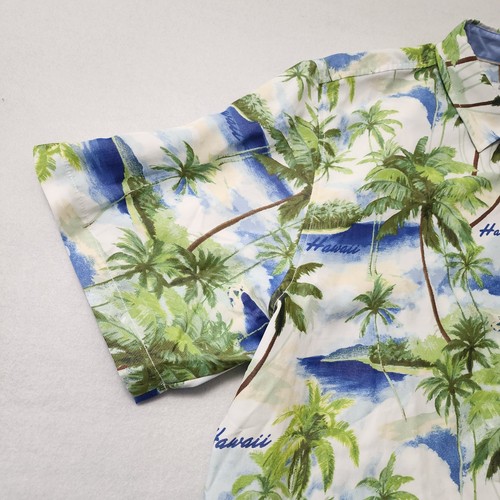 Tommy Bahama Hawaiihemd Herren 3XLT Tall Coconut Point Palm Tree Island Knopf - Bild 8 von 11