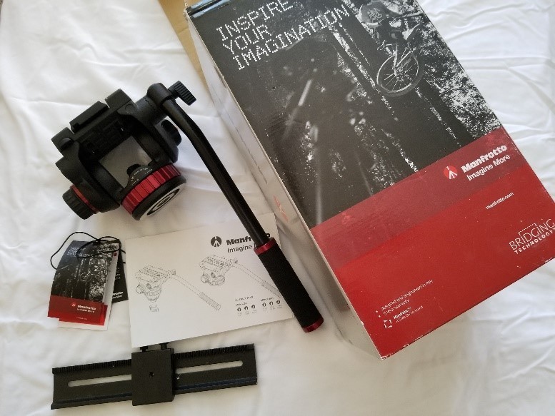 Manfrotto 502HD MVH502A Pro Fluid Video Head (Open box)
