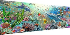DIY 5D Diamond Painting Kits for Adults Dolphin Full Round Large Drill Ocean