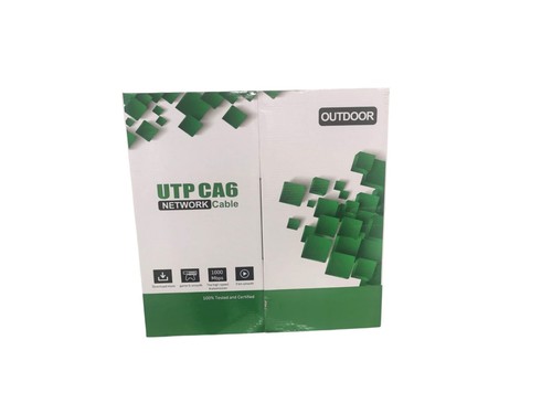 External CAT6 Outdoor Use Ethernet Network Cable Reel UTP Lot 305m BLACK - Picture 3 of 3