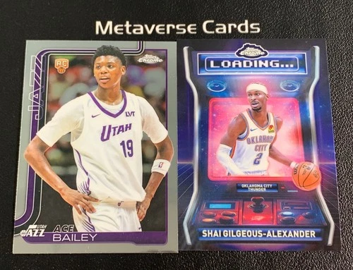 2025 Topps Chrome Ace Bailey Base (RAW)