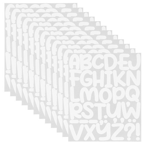 QFEHTHSK Pack De 8 Autocollants Alphanumériques, Autocollants Créatifs, Autocollants Décoratifs, Autocollants Brillants pour Décorer des Livres, Cahiers, Scrapbooking, Etc QFEHTHSK Pack De 8 Autocollants Alphanumériques, Autocollants Créatifs, Autocollants Décoratifs, Autocollants Brillants pour Décorer des Livres, Cahiers, Scrapbooking, Etc