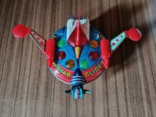 Giocattolo vintage in latta Goldrake Space Rotor