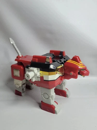 VINTAGE Power Rangers Lost Galaxy Deluxe Megazord RED LION Bandai 1998