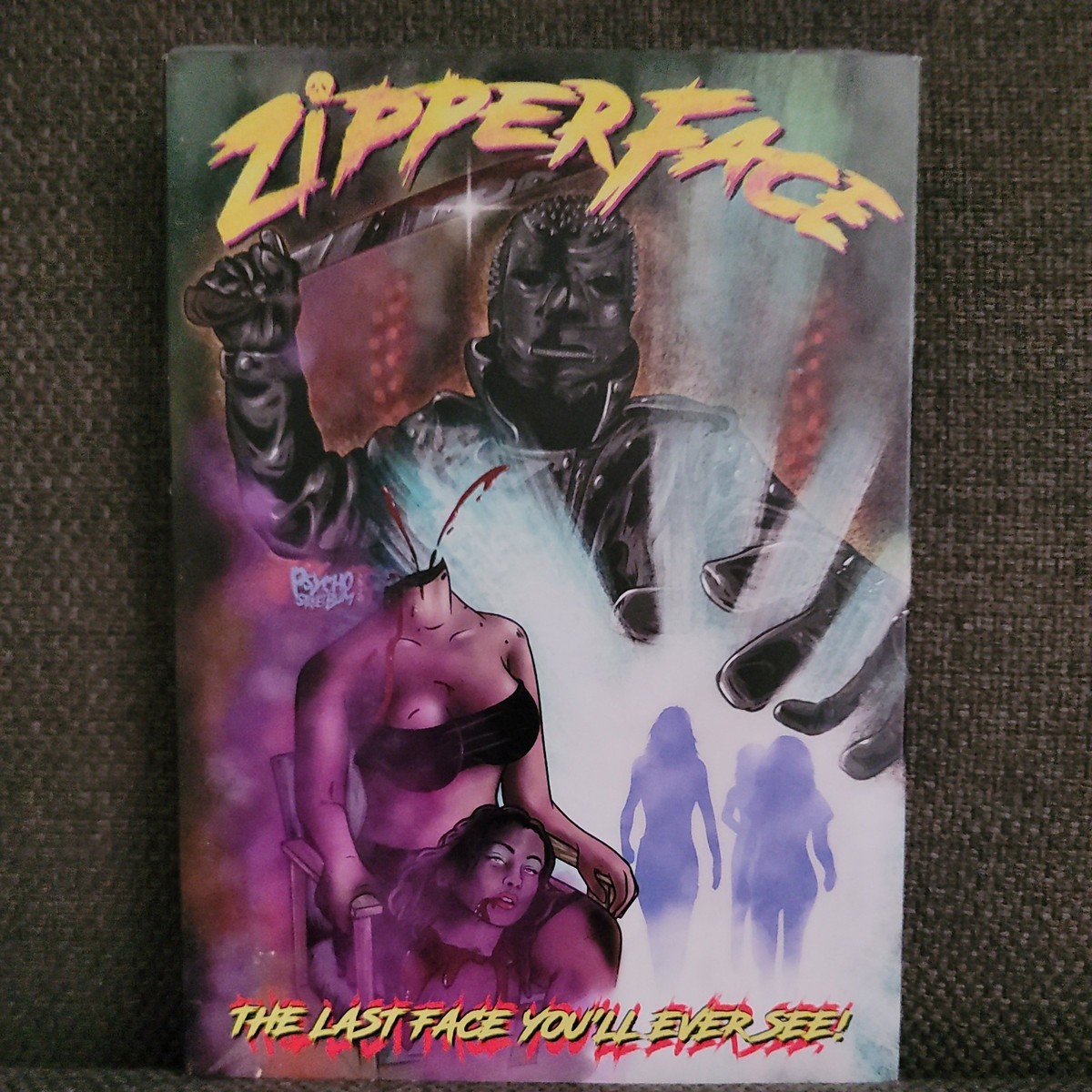 Zipperface (DVD) 1992 Horror Slasher -with Slipcover - Culture