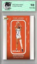 Rickea Jackson 2025 WNBA The Logo #LOGO-20 Only 1,447 Made Rare Card PGI 10