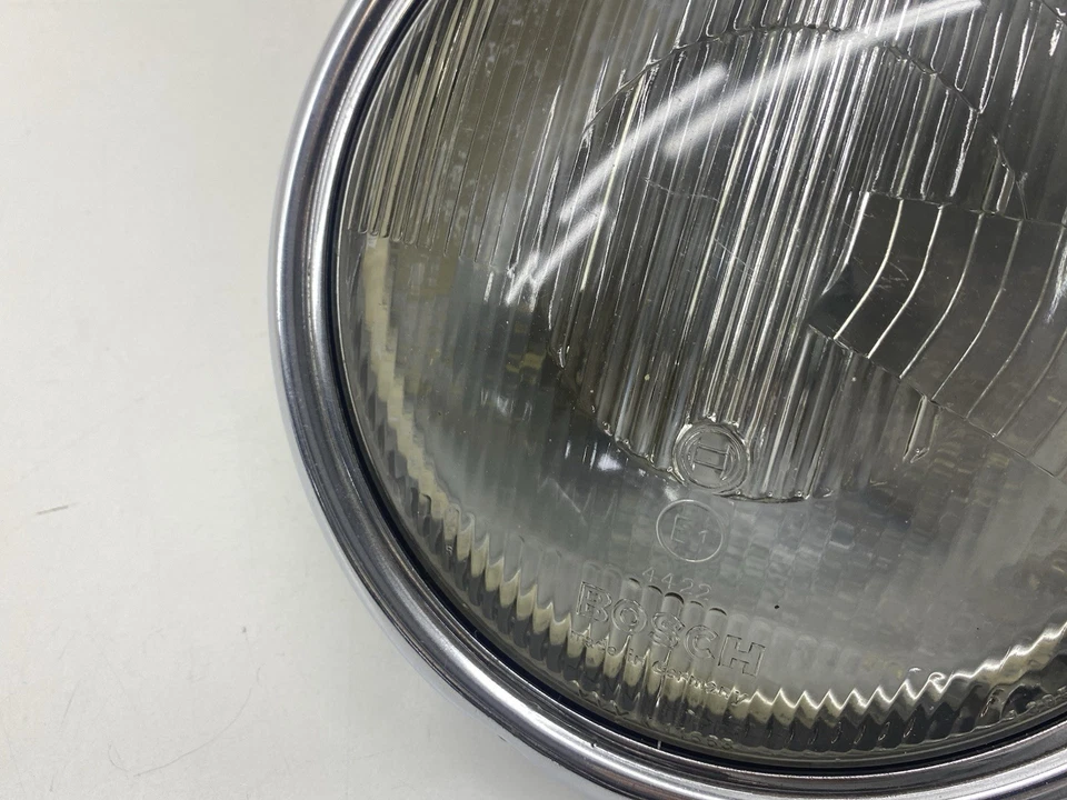 Mercedes W110 Heckflosse Front Scheinwerfer Chrom Ring Rahmen BOSCH mit Dichtung - Bild 3 von 4