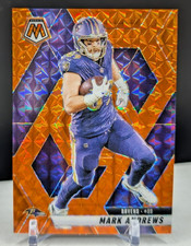 Mark Andrews #/199 Orange Prizm 2025 Panini Mosaic #138 Baltimore Ravens