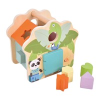Small Foot - Formensortierer Aus Holz Jungle Friends Fsc