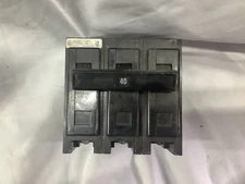 Eaton Cutler Hammer Type BA BAB3040H 3 Pole 40 Amp 240 Volt