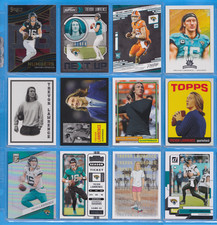 Trevor Lawrence Lot (12 cards w/8 rookies) 2021 Next Up+ Jacksonville Jaguars RC