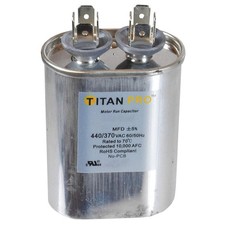 TITAN PRO TOCF2.5 Motor Run Capacitor,2.5 MFD,2 43/64" H 30D577