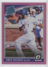 2018 Donruss Optic Rated Rookie Variation Pink Prizm Amed Rosario (Queens) 0w7