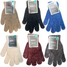 THERMA Chenille Gloves for Extra Warmth and Comfort :1 Pair