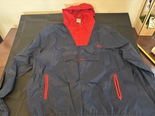 PUMA Windbreaker Jacket Vintage Mens X-Large Hooded Anorak Y2K XL