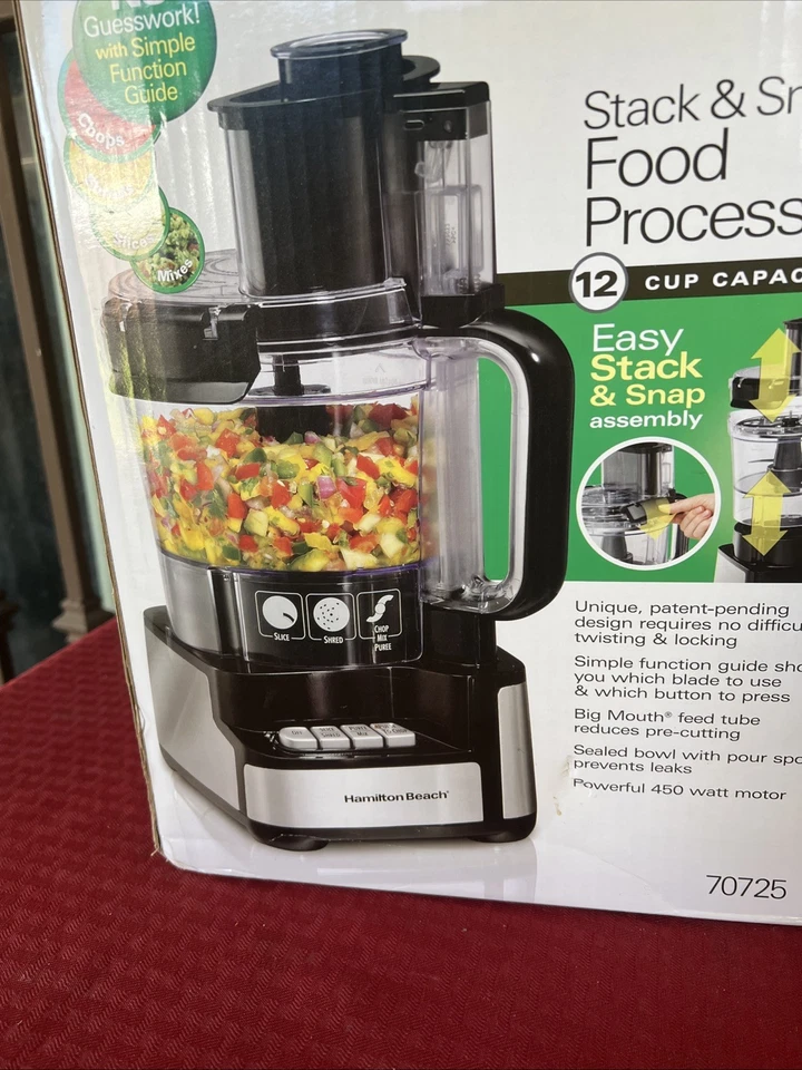 Hamilton Beach - 70725- Food Processor Brand New - Image 4 of 4