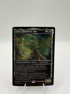 Calix, Guided by Fate Halo Foil Mythic March of the Machine: The Aftermath MTG