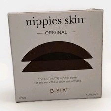 Nippies Skin Original B-Six Size 1 S/M A-C Cups Nipple Cover for Smooth Coverage