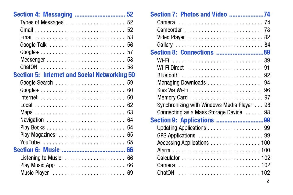Samsung Galaxy Tablet Tab 3 10.1 (Wi-Fi-Model GTP5210) User Manual Guide on CD - Image 3 of 4