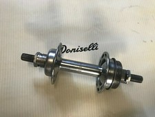 Mozzo posteriore acciaio 36 fori Bianchi stampatello minuscolo per bici R 