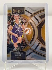 2024 Panini WNBA Select Basketball Cameron Brink Premier Trading Card No. 191