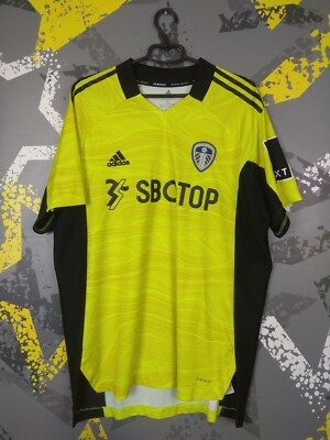 Leeds United Goalkeeper football shirt 2021-2022 Jersey Adidas Mens Size XL ig93
