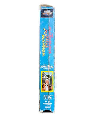 Wee Sing - In The Marvelous Musical Mansion VHS Tape 1995