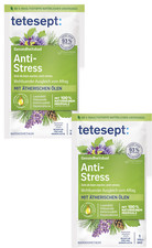 TETESEPT bath salts with lavender ANTI-STRESS 2 x 80g-Made in Germany-FREE SHIP