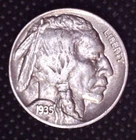 1935-P Buffalo Nickel Hi Grade "Full Horn" #033