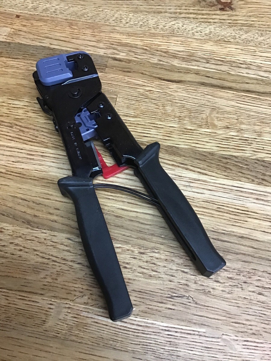 Jensen 600-360 RJ-45, RJ -11 Modular Crimper, Cut, Strip Tool G6