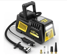 Portable Tire Inflator Digital Air Compressor 12V DC Tire Air Pump